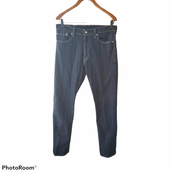 Levis Mens 513 Straight Leg Jeans Size 33/32 - Picture 1 of 9